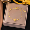 Minimal Heart Bracelet