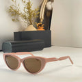 Blush Pink Cat-Eye Luxury Sunglasses