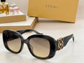 Black Oversized Square Sunglasses
