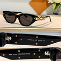 Black Cat-Eye Luxury Sunglasses