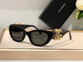Dolce & Gabbana Black Cat-Eye Sunglasses