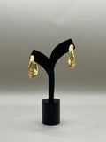 Luxury Engraved Hoop Earrings