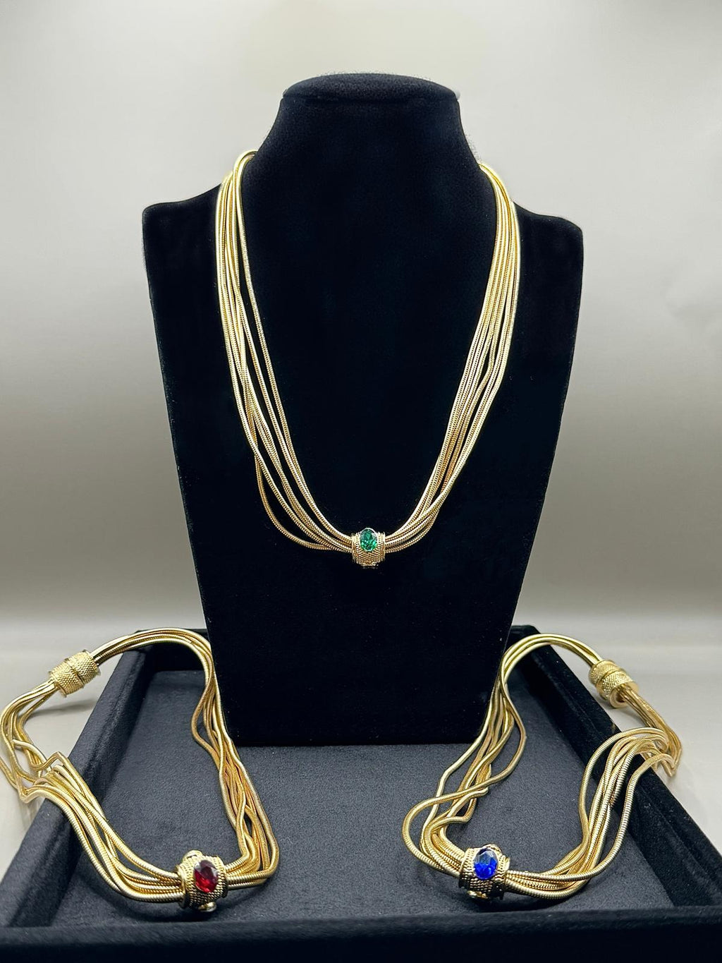 Multi-Strand Statement Necklace