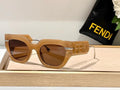 Caramel Cat-Eye Sunglasses