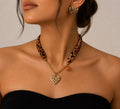 Wild Heart Leopard Jewelry Set