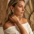 Turquoise Bloom Jewelry Set