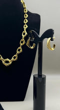 Luxury Logo Hoop Earrings