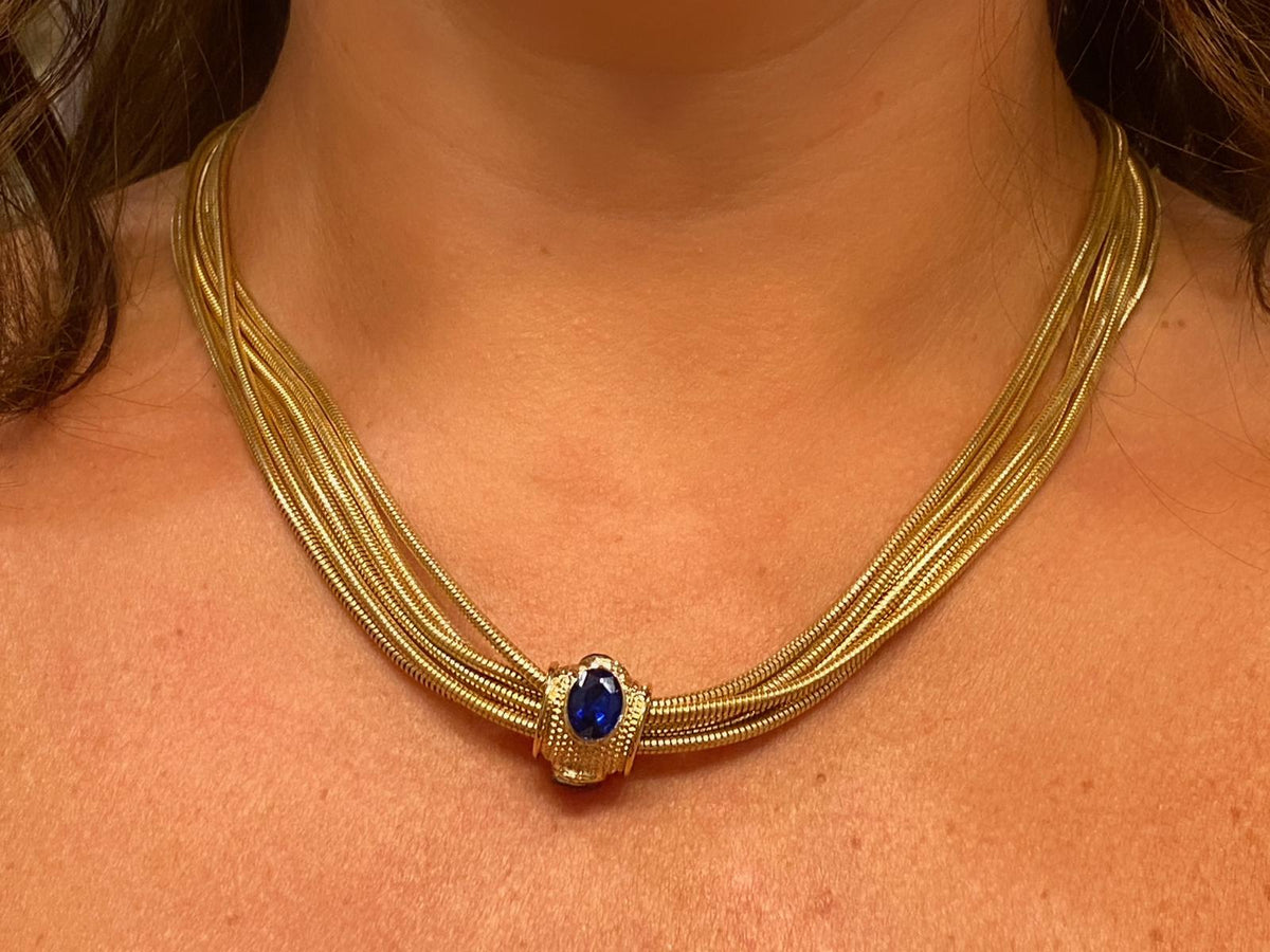 Multi-Strand Statement Necklace